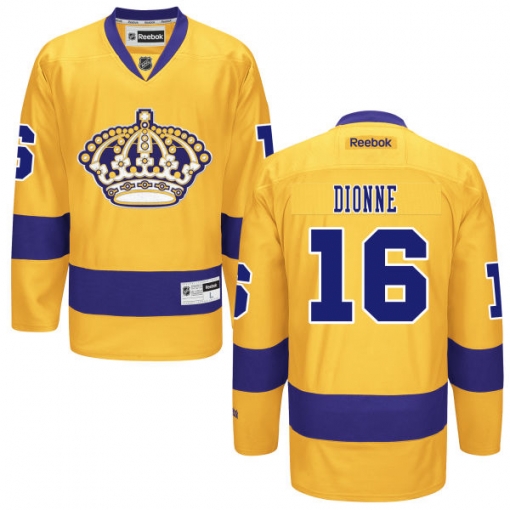 Marcel Dionne Reebok Los Angeles Kings Premier Gold Alternate NHL Jersey