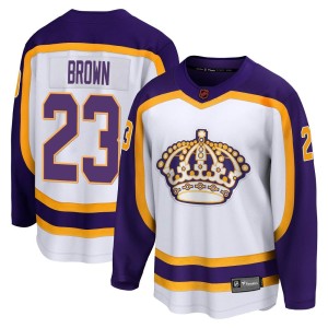 Dustin Brown Los Angeles Kings Adidas Primegreen Authentic NHL Hockey Jersey - Home / XS/44